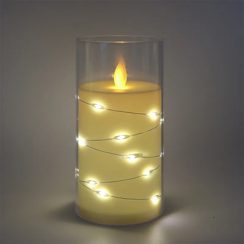self lighting candle