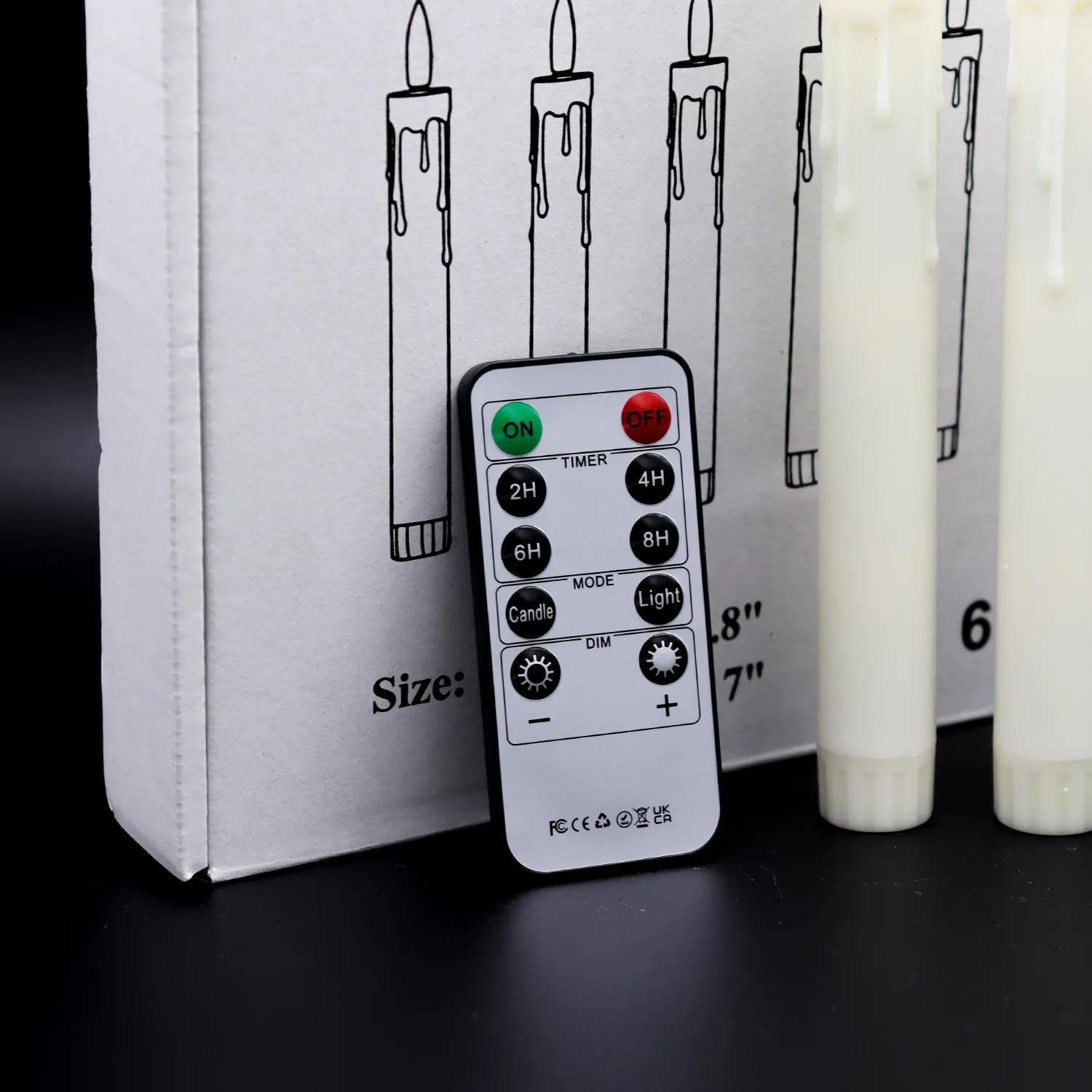 led taper candlesticks
