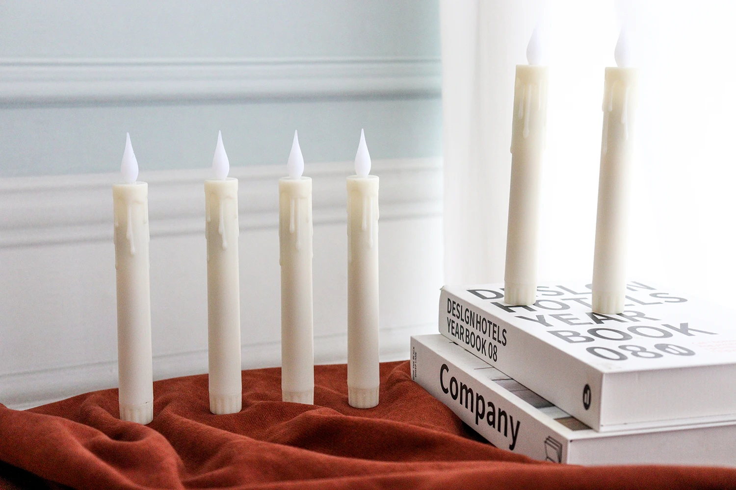 bright battery operated candles
