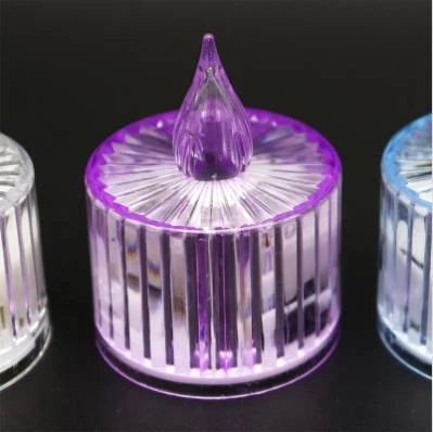 solar powered taper candles