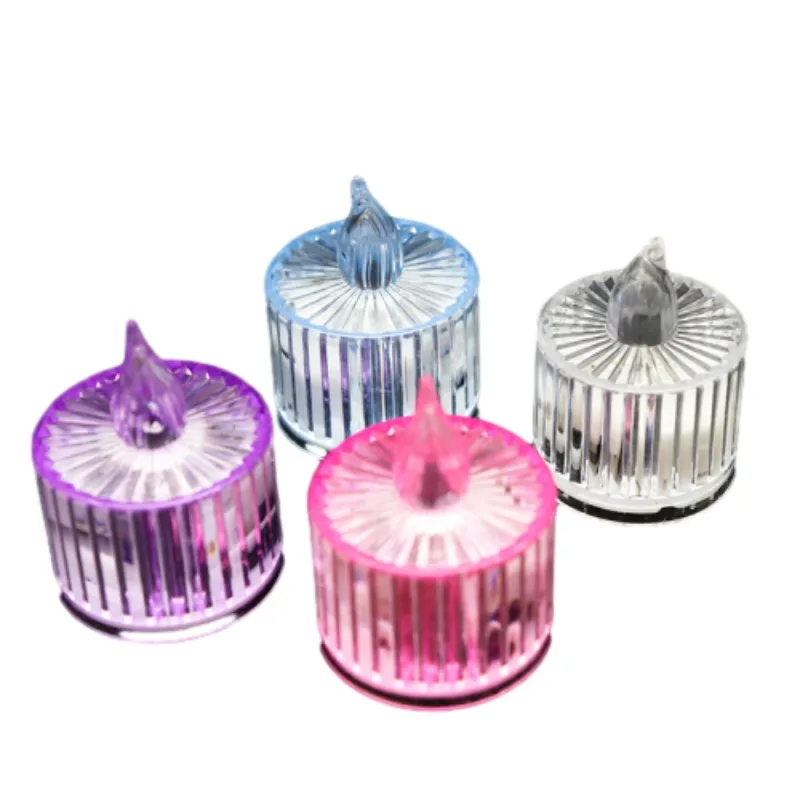 gold led taper candles
