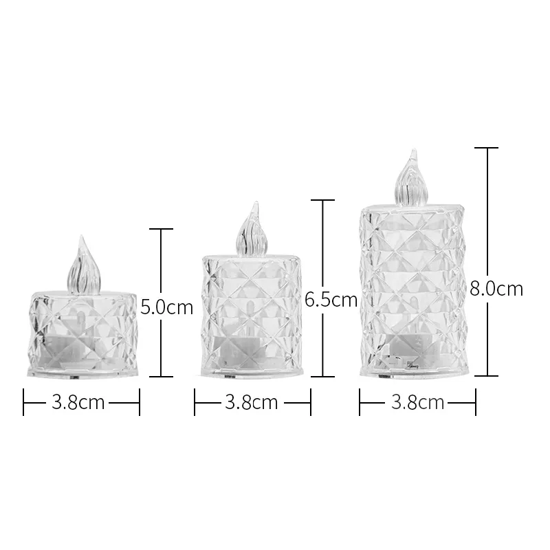 personalized led candles