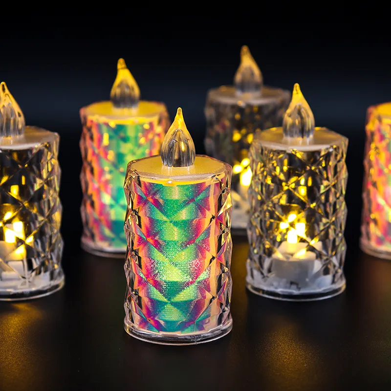battery powered candles with timer