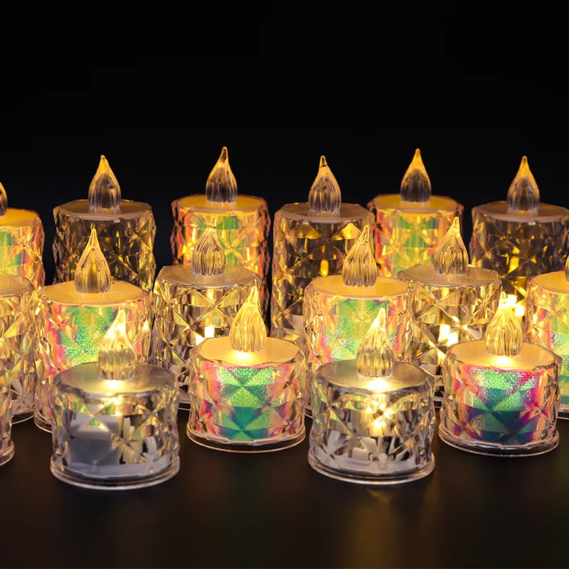 large electric candles