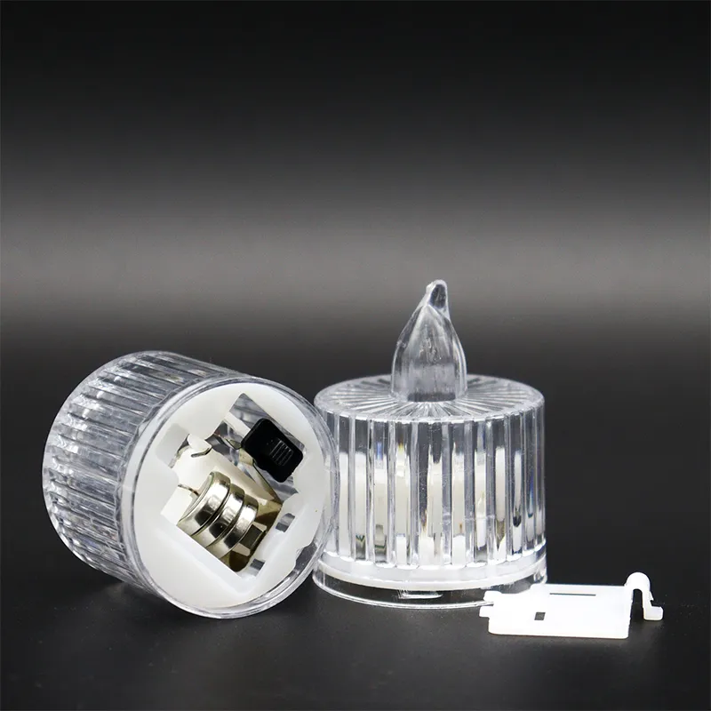 led candle canvas
