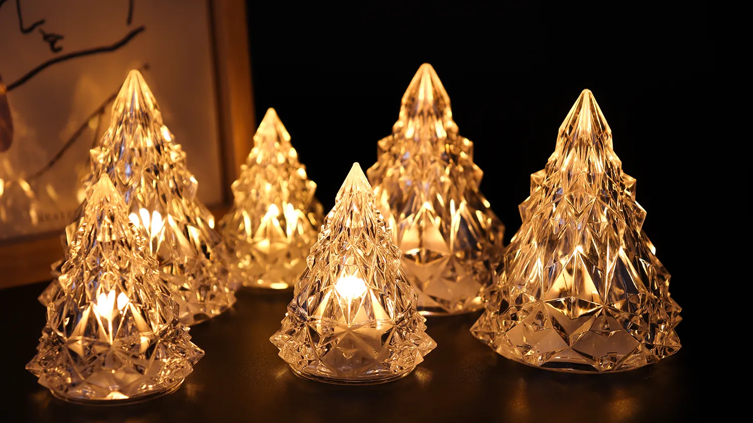 primitive flameless candles