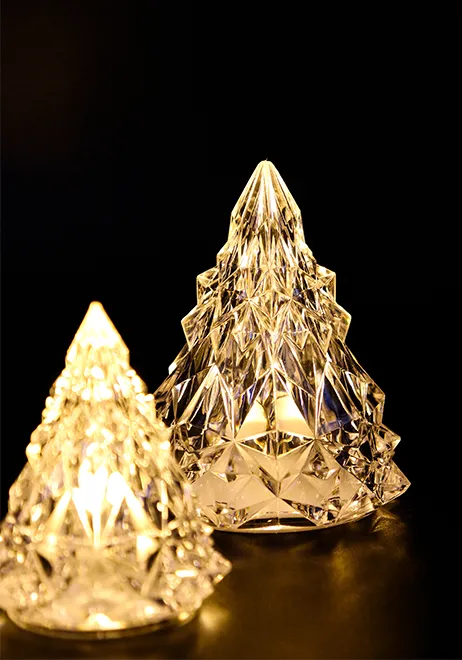 solar christmas candles