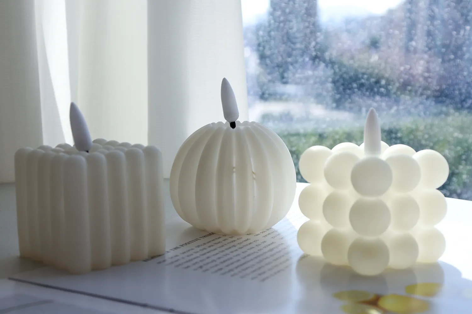 led flameless magic candles