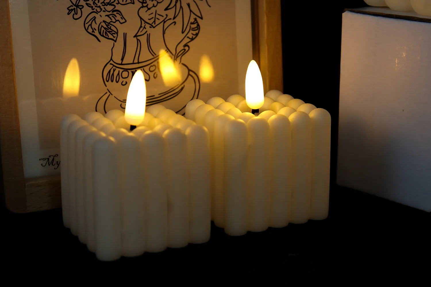 lightbulb candle