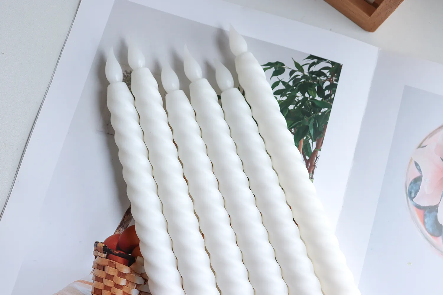 long flameless candles
