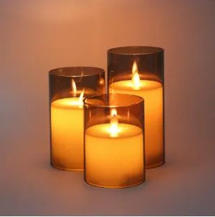 flameless advent candles with remote