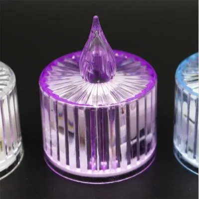 black electric candles