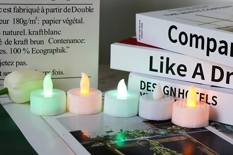 tree candles with remote