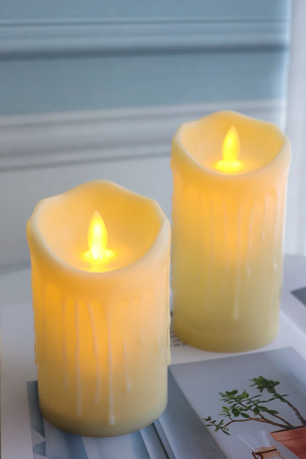 flameless candle holders