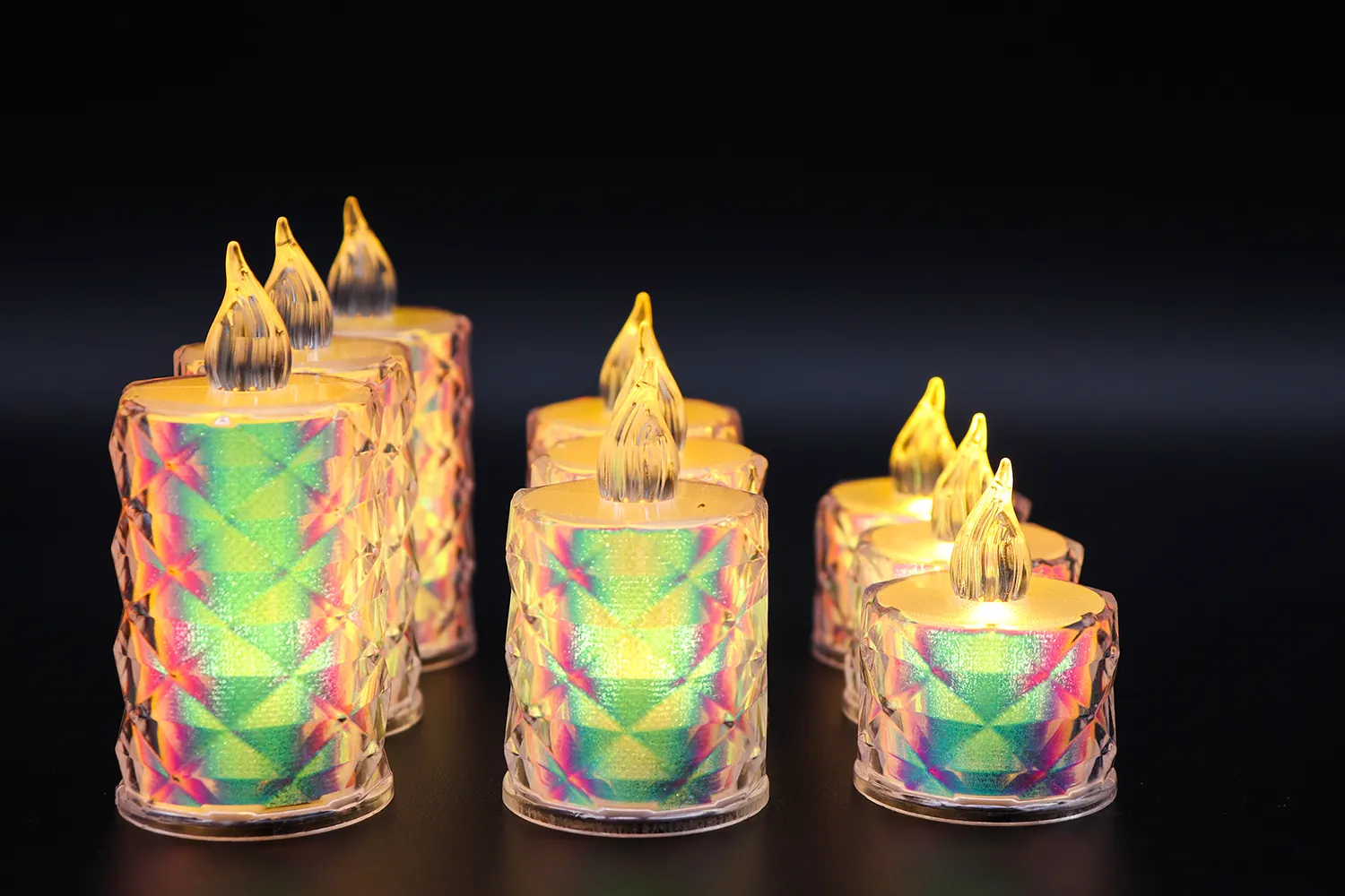primitive flameless candles