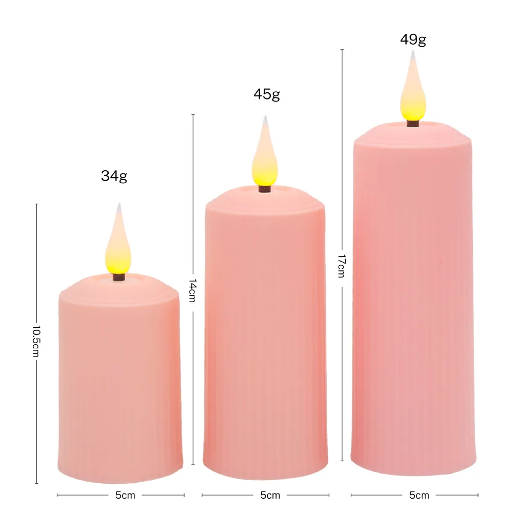flameless led tapers