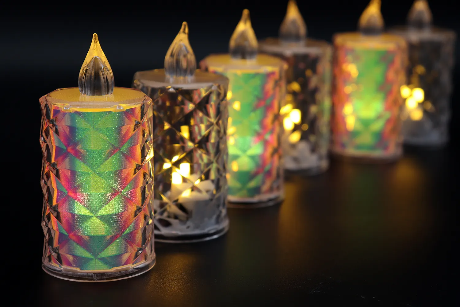 battery operated candles with timer