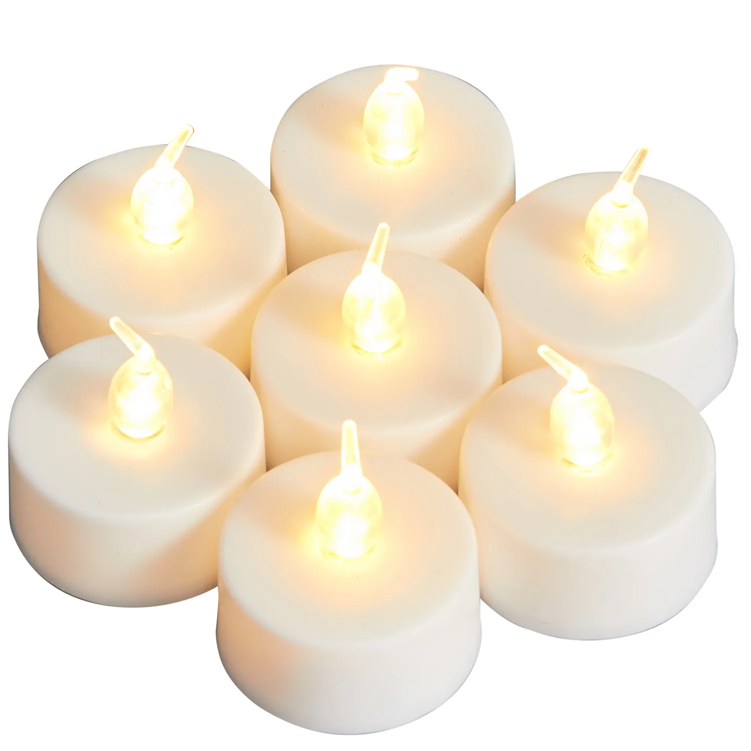 red battery operated candles
