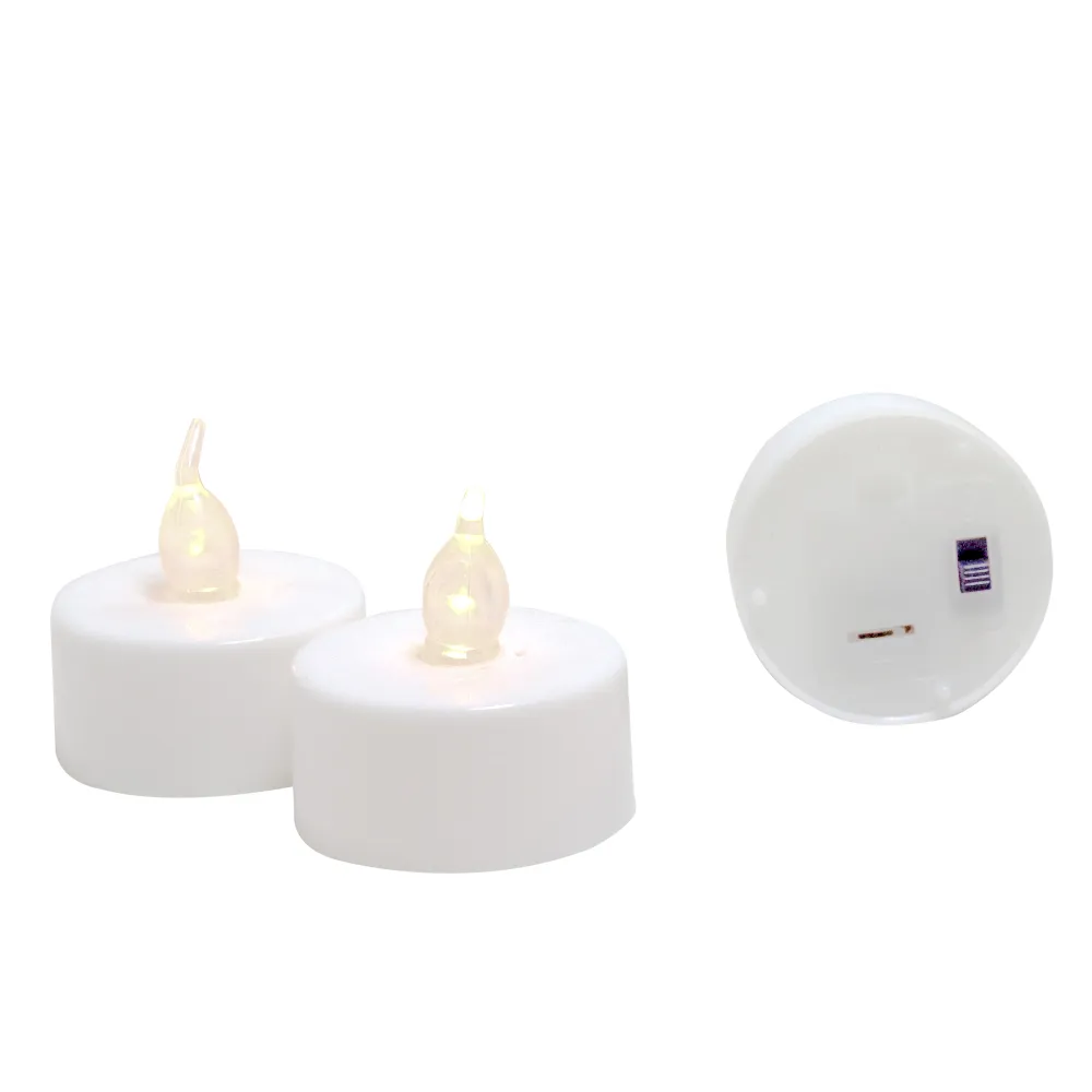 candle with led lights inside